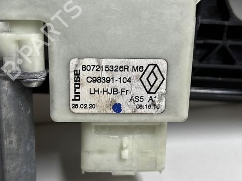 Used Front left window mechanism Front left window mechanism RENAULT CAPTUR II (HF_) Blue dCi 115 (HFAD) (116 hp) 21389487 21389487