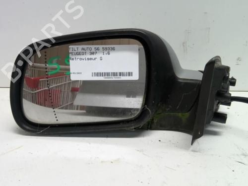 Left mirror PEUGEOT 307 (3A/C) 1.6 HDi | BP18217422C26