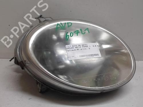 Used Right headlight DAEWOO MATIZ (M100, M150) 0.8 (52 hp) 18224880