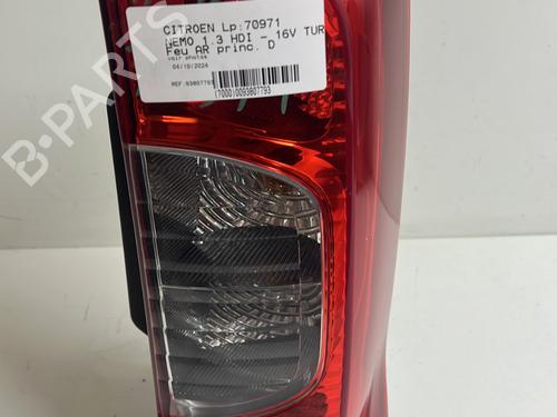 Used Right taillight Right taillight CITROËN NEMO MPV 1.3 HDi 75 (75 hp) 20173407 20173407