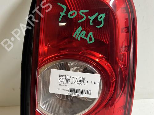 Used Right taillight DACIA DUSTER (HS_) 1.5 dCi (86 hp) 20173498