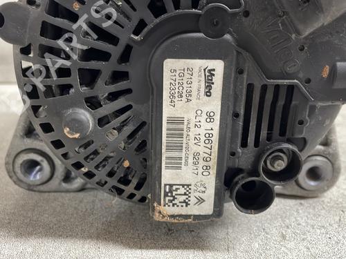 Used Alternator Alternator PEUGEOT 208 I (CA_, CC_) 1.2 VTI 82 (82 hp) 31882989 31882989