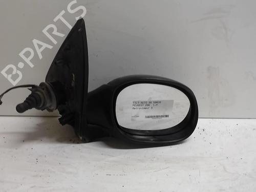 Bakspejl Højre PEUGEOT 206 Hatchback (2A/C) 1.4 HDi eco 70 (68 hp) 18208919