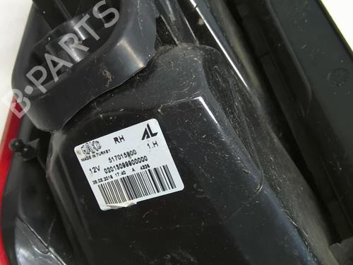 Used Right taillight FIAT PUNTO (199_) 1.3 D Multijet (75 hp) 18220452