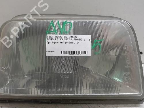 Used Right headlight RENAULT RAPID Box Body/MPV (F40_, G40_) 1.9 D (F40P, F40N, F40E) (64 hp) 18224920