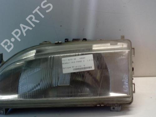 Used Left headlight RENAULT 19 I (B/C53_) 1.9 D (B/C534, B/C53J) (64 hp) 18225656