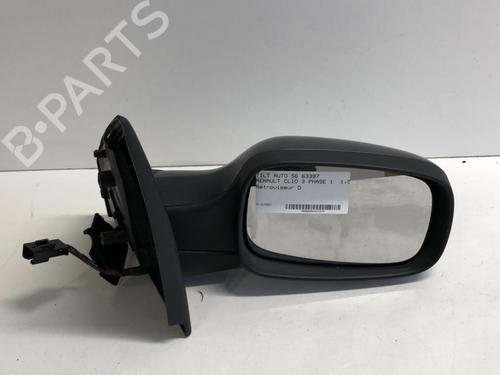 Used Right mirror RENAULT CLIO III (BR0/1, CR0/1) 1.5 dCi (C/BR0G, C/BR1G) (68 hp) 18227794