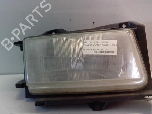 Used Right headlight PEUGEOT EXPERT Van (222) 1.9 D (70 hp) 18222173