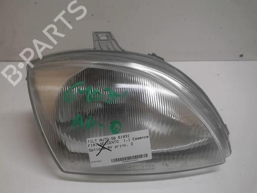 Used Right headlight FIAT SEICENTO / 600 (187_) 1.1 (187AXB, 187AXB1A, 187AXC1A02) (54 hp) 18232041