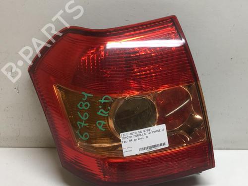 Høyre baklys TOYOTA COROLLA (_E12_) 2.0 D-4D (CDE120R, CDE120L_) (116 hp) 18219442