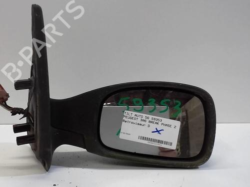 Used Right mirror PEUGEOT 306 Break (7E, N3, N5) 1.6 (89 hp) 18225217