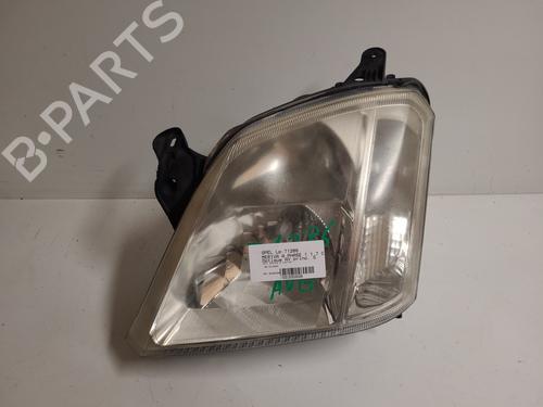 Used Left headlight Left headlight OPEL MERIVA A MPV (X03) 1.7 CDTI (E75) (100 hp) 21899672 21899672