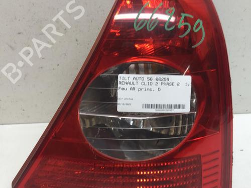 Høyre baklys RENAULT CLIO II (BB_, CB_) 1.2 (BB0A, BB0F, BB10, BB1K, BB28, BB2D, BB2H, CB0A,... (58 hp) 18219903