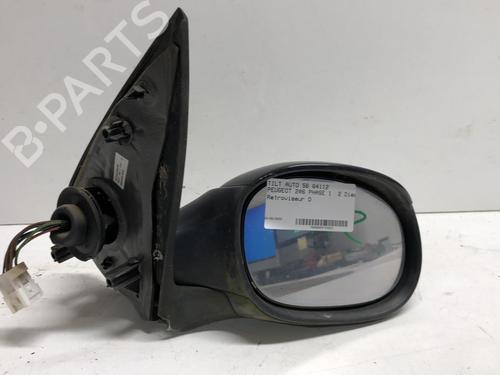 Right mirror PEUGEOT 206 Hatchback (2A/C) 2.0 HDI 90 | BP18210758C27 