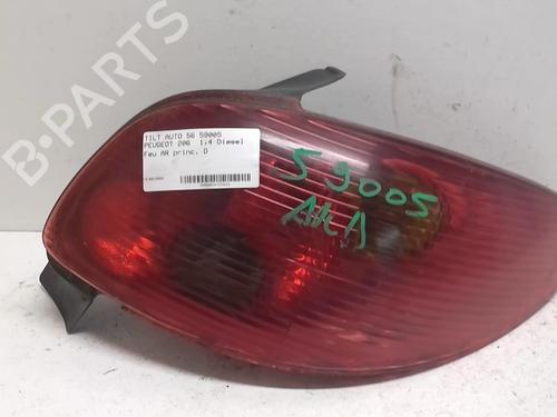 Used Right taillight PEUGEOT 206 Hatchback (2A/C) 1.4 HDi eco 70 (68 hp) 18225175