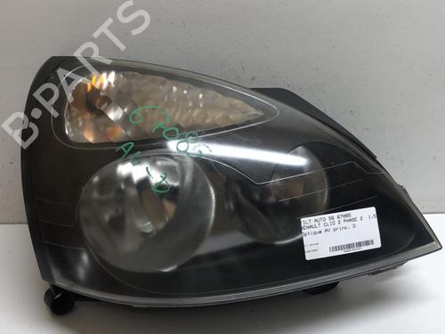Used Right headlight RENAULT CLIO II (BB_, CB_) 1.5 dCi (B/CB07) (65 hp) 18226737