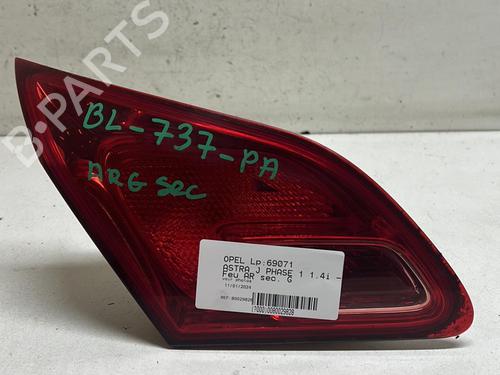 Used Left tailgate light OPEL ASTRA J (P10) 1.4 (68) (100 hp) 18209729