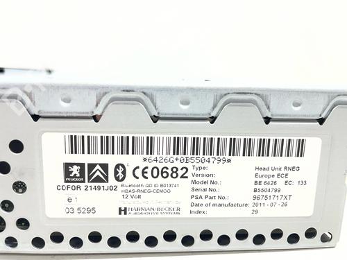 Used Radio Radio PEUGEOT 5008 (0U_, 0E_) 1.6 HDi (112 hp) 40253656 40253656