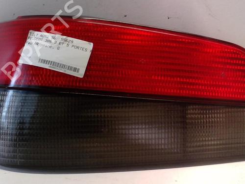 Used Left taillight PEUGEOT 306 Hatchback (7A, 7C, N3, N5) 1.6 (89 hp) 18225465