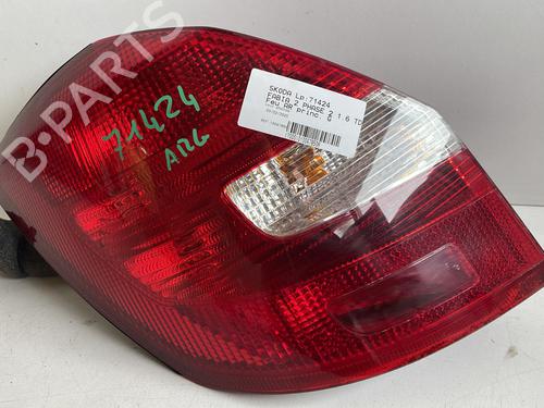 Used Left taillight SKODA FABIA II (542) 1.6 TDI (75 hp) 23200520
