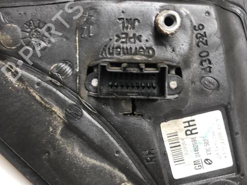 Right mirror OPEL ASTRA H Estate (A04) 1.9 CDTI 16V (L35) | BP18227185C27 