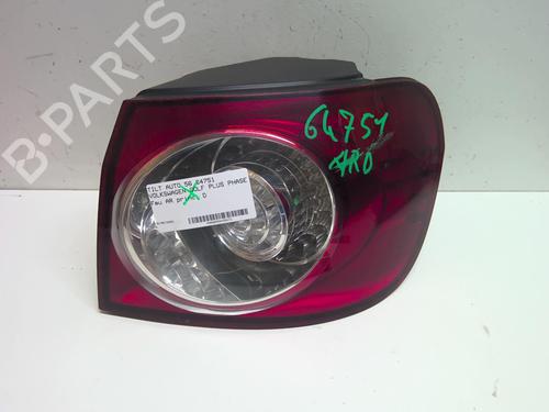 Used Right taillight VW GOLF PLUS V (5M1, 521) 1.9 TDI (90 hp) 18213796