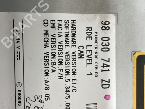 Used Radio Radio PEUGEOT 208 I (CA_, CC_) 1.4 HDi (68 hp) 33738123 33738123