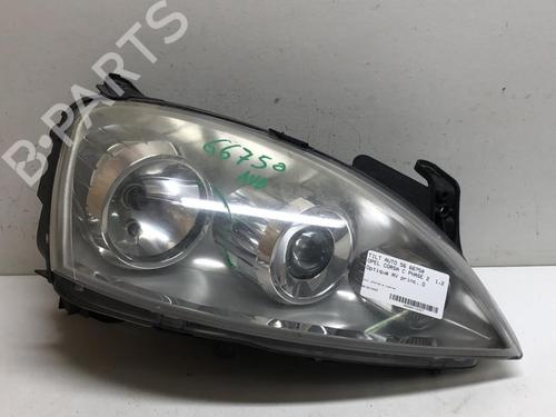 Right headlight OPEL CORSA C (X01) 1.3 CDTI (F08, F68) | BP18226901C29 