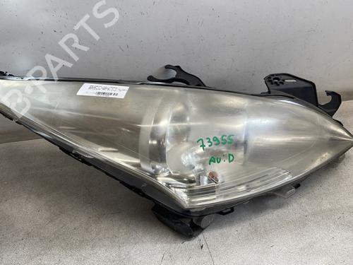 Used Right headlight PEUGEOT 3008 I MPV (0U_) 1.6 HDi (109 hp) 30576019