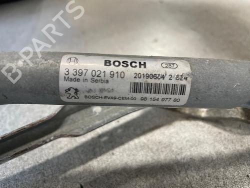 Used Front wipers mechanism Front wipers mechanism PEUGEOT 2008 I (CU_) 1.2 THP 110 / PureTech 110 (110 hp) 34454770 34454770