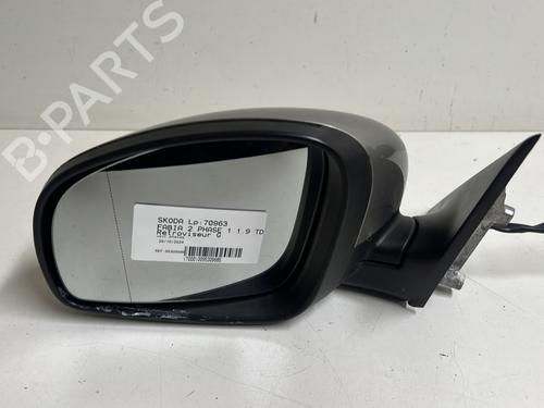 Used Left mirror SKODA FABIA II (542) 1.9 TDI (105 hp) 20852367