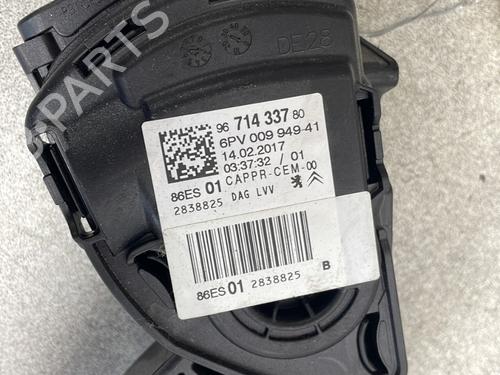 Used Pedal Pedal PEUGEOT 208 I (CA_, CC_) 1.6 HDi / BlueHDi 75 (75 hp) 32863822 32863822