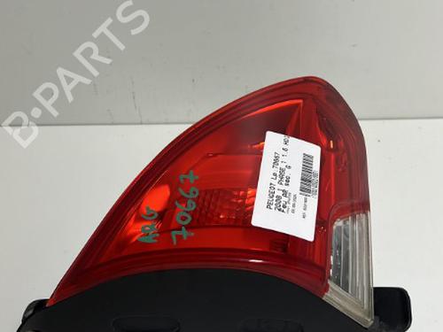 Left tailgate light PEUGEOT 2008 I (CU_) 1.6 HDi | BP19480781C79