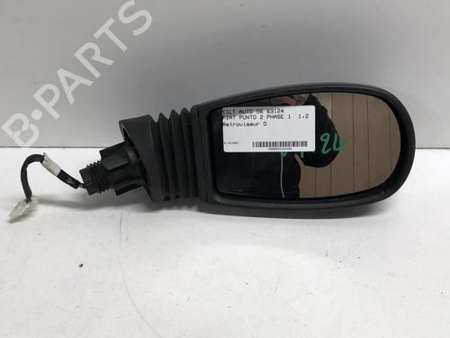 Right mirror FIAT PUNTO (188_) 1.2 16V 80 (188.233, .235, .253, .255, .333, .353, .639,... | BP18231540C27 