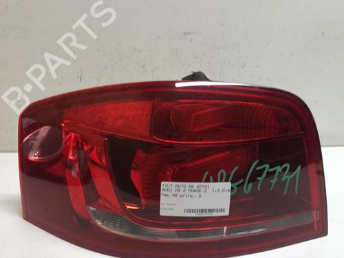 Left taillight AUDI A3 (8P1) 1.9 TDI | BP18212858C34 