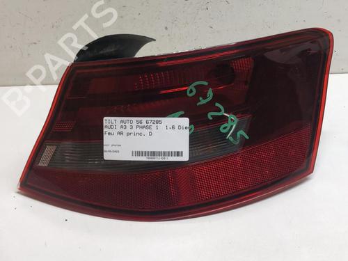 Højre baglygte AUDI A3 (8V1, 8VK) 1.6 TDI (110 hp) 18212976