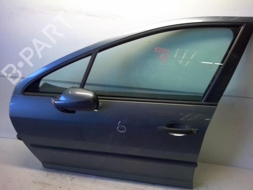 Left front door PEUGEOT 407 (6D_) 1.8 (6D6FZB) | BP18221968C2 