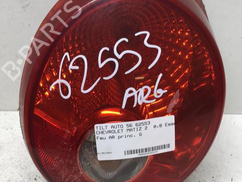 Used Left taillight CHEVROLET MATIZ (M200, M250) 0.8 (52 hp) 18211019