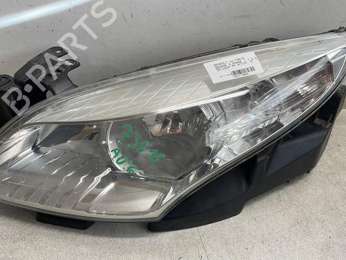 Used Left headlight RENAULT MEGANE III Hatchback (BZ0/1_, B3_) 1.5 dCi (BZ09, BZ0D, BZ1W, BZ29, BZ14) (110 hp) 30670166