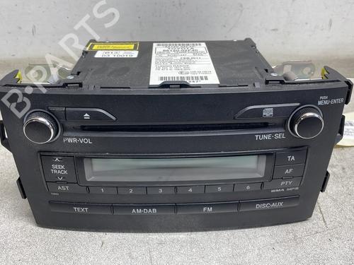 Radio TOYOTA AURIS (_E15_) 1.8 Hybrid (ZWE150_, ZWE150R) | BP29718435E6 