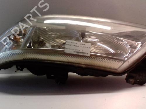 Left headlight RENAULT LAGUNA II Grandtour (KG0/1_) 1.9 dCi | BP18229486C28 
