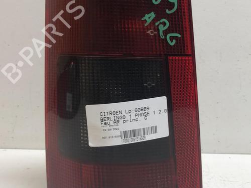 Used Left taillight CITROËN BERLINGO / BERLINGO FIRST MPV (MF_, GJK_, GFK_) 2.0 HDI 90 (MFRHY) (90 hp) 18227235