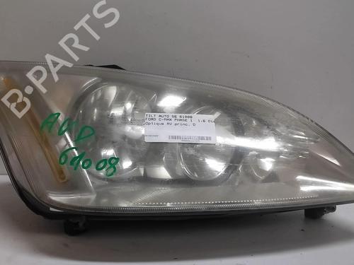 Højre forlygte FORD FOCUS C-MAX (DM2) 1.6 TDCi (109 hp) 18218423