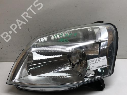 Used Left headlight Left headlight CITROËN BERLINGO / BERLINGO FIRST MPV (MF_, GJK_, GFK_) 1.4 i (MFKFX, MFKFW, GJKFWB, GJKFWC, GFKFWC) (75 hp) 18212794 18212794