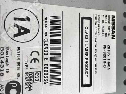 Radio NISSAN MICRA IV (K13K, K13KK) 1.2 | BP29869341E6
