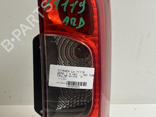 Right taillight CITROËN NEMO Box Body/MPV (AA_) 1.3 HDi 75 | BP20484621C35 