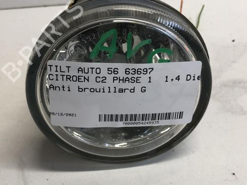 Used Left front fog light CITROËN C2 (JM_) 1.4 HDi (68 hp) 18224162