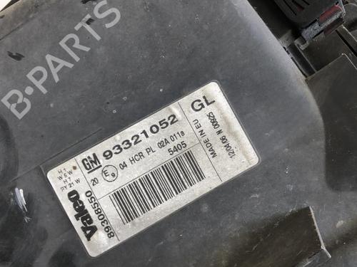 Used Left headlight Left headlight OPEL MERIVA A MPV (X03) 1.6 (E75) (105 hp) 18217742 18217742