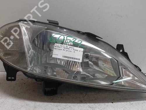 Used Right headlight RENAULT MEGANE I Coach (DA0/1_) 1.6 16V (DA0B, DA04, DA11) (107 hp) 18232304