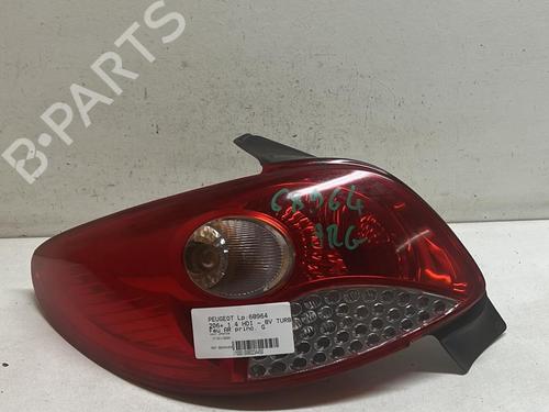 Left taillight PEUGEOT 206+ (2L_, 2M_) 1.4 HDi eco 70 | BP18207300C34 